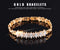 Fashion 18K Gold Platted Copper Bracelet for Women,KS499