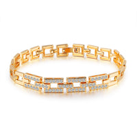 Fashion 18K Gold Platted Copper Bracelet for Women,KS500