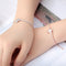 Fashion 18K Gold Platted Copper Bracelet for Women,9.8'',Adjustable