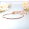 Fashion 18K Gold Platted Copper Bracelet for Women,Adjustable Chain 9.84'',KS536