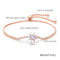 Fashion 18K Gold Platted Copper Bracelet for Women,Adjustable Chain 9.84'',KS537