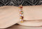 Fashion  Knuckle Bracele for Women,18K Gold Platted Copper with Crystal