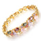 Fashion  Knuckle Bracele for Women,18K Gold Platted Copper with Crystal