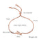 Fashion 18K Gold Platted Copper Bracelet for Women,Adjustable Chain 11'', Butterflies