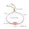 Fashion 18K Gold Platted Copper Bracelet for Women,Adjustable Chain 11''