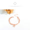 Fashion 18K Gold Platted Copper Bracelet for Women,6.29‘’+1.57‘', Grace Bracelet for Girls