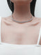 Multi Layered Fashion Choker Necklace For Women & Girls,Silver/Gold