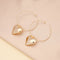 Fashion Heart Love Choker Necklace Women Party Jewelry Chain Earrings