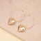 Fashion Heart Love Choker Necklace Women Party Jewelry Chain Earrings