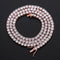 3mm / 4mm / 5mm Zircon Tennis Chain Mens Hip Hop Zircon Bracelet Necklace