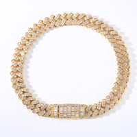 Fashion Jewelry 2021 Iced Out Miami Cuban Link Chain Hip Hop Chain