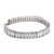 10mm Tennis Chain Bracelet High Quality Single Row Cubic Zirconia Gold/Silver Hip Hop Bracelet Men's Jewelry