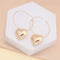 Fashion Heart Love Choker Necklace Women Party Jewelry Chain Earrings