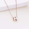 Simple Clavicle Simple Personality Lightweight Pendant Net Red Lady Lady Necklace