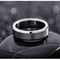 Men's Simple Tungsten Steel Ring,Punk Style Ring for Men