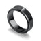 Men's Simple Tungsten Steel Ring,Punk Style Ring for Men